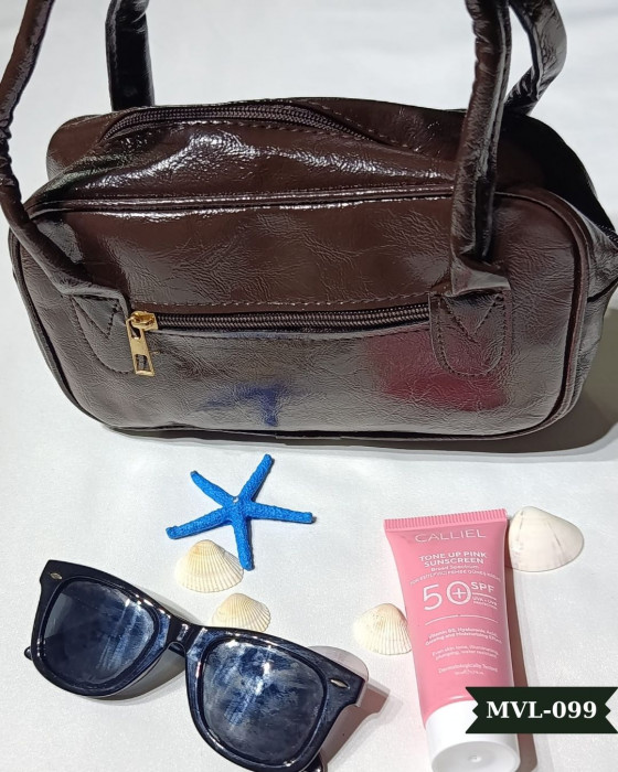 Deri Mini El Çantası